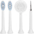 Multi?Functional Electric Toothbrush, Oral Irrigator with Face Brush Mouth Mirror White Teeth for Ultrasonic Ultrasonic-Toothbrushes Teeth Cleanin...