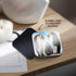 3dRose LLC cst_4180_2 Emperor Penguin Family Soft Coasters, Set of 8...