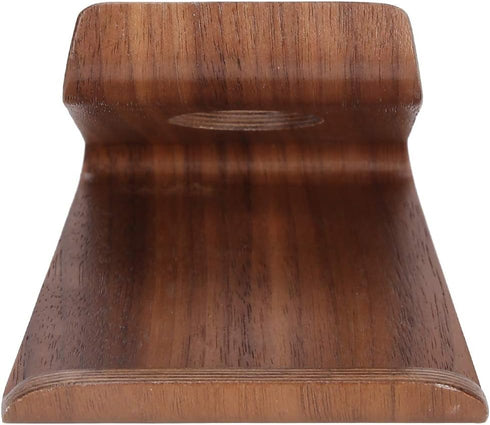 Phone Holder, Wood Cell Phone Holder Stand for Cell Phone Holder, Cell Phone Holder Wood Tablet Holder(Walnut)...
