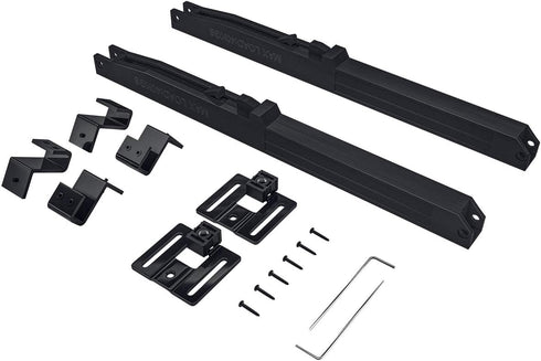 SMARTSTANDARD Barn Door Soft Close Kit, Matching A Door Weighing up to 88 Pounds, Equipped with Spring Buffer Damper, Upgrade Hole-Free Version, 2...