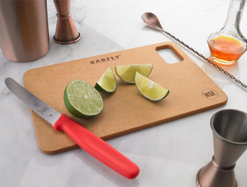 Barfly Bar Prep Cutting Board, 9-Inch x 6-Inch...