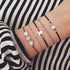 5pcs Bracelets for Womens, Charm Bead Shell Jewellery Bohemia Beach Seashell Ankle Bracelet Stackable Summer Daily Rope Women Bracelet...