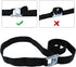 2PCS Lashing Straps with Buckles Adjustable, Up to 600lbs,Tie Down Straps for Motorcycle, Cargo, Trucks,Trailer,Luggage (1" x 3.3')...