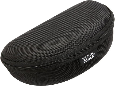Klein Tools 60176 Safety Glasses Case, Hard Eye Protection Case with Zipper Closure...