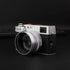Haoge LH-X53W 3in1 Lens Hood with Adapter Ring with Cap Set for Fujifilm x100vi Fuji FinePix X70 X100 X100S X100T X100F X100V Camera Silver replac...