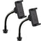 2 Pack Universal Ring Light Phone Holder Flexible Ring Light Phone Attachment with Hot Shoe and 1/4 Adapter Cell Phone Mount for Ring Light and Tr...