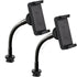 2 Pack Universal Ring Light Phone Holder Flexible Ring Light Phone Attachment with Hot Shoe and 1/4 Adapter Cell Phone Mount for Ring Light and Tr...