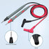 Electrical Multimeter Test Leads Cat III 1000V 10A Volt Test Lead with Standard 4mm Banana Plug for Digital Multimeters,Electronic Clamp Meter Tes...