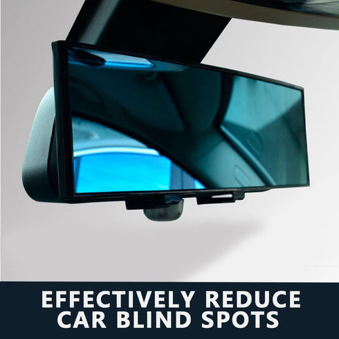 MIAOKE Blu-Ray Car Mirror - 12 Inch Anti-Glare Easy To Install, Universal All Car Wide Angle Panoramic Rear View Mirror Accessory...