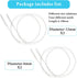 4PCS Straw Cleaners 40 Inches Straw Cleaner Brush Extra Long, Slim Wire Sink Drain Brush for Straw, Kegerator, Feeding Tube, Siphon Hose, Sunroof ...