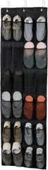 Amazon Basics Over the Door Organizer with 24 Pockets - Black...