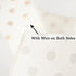 HUIHUANG Gold Polka Dot Wired Ribbon White and Gold Dot Ribbon Wired Edge Burlap Ribbon, 2.5 inch X 10 Yards Wreath Ribbon with Wire for Crafts X-...