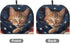 Tutolip US Flag Sleeping Cat Tea Pot Cover Warm Keeper with Top Hanging Loop Insulated Tea Kettle Cover Dust Proof Tea Cosies for Kitchen Home Dec...