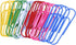 Drema 4-Inch Large Paper Clips,30pcs Jumbo Paper Clips Vinyl Coated Giant Paper Clips for Files(10CM Multicolor)...