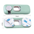 5Pcs Kids Security Refrigerator Locks.Protective Self Adhesive Latches.Pinch Proof Lock for Toddlers and Children.Ideal for Refrigerators,Cabinets...