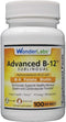 Sublingual Vitamin B12 (1000 mcg), B6 (5mg), Folic Acid(400 mcg) & Biotin (25mcg) - Formulated with Methylcobalamin Vitamin B-12 (100 Tablets)...