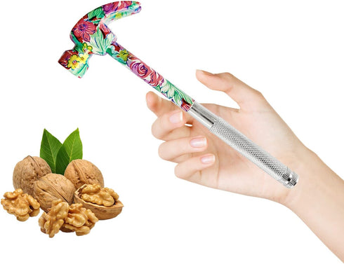 Floral Hammer & Screwdriver 6 in 1 Small Hammer Screwdriver Tool, Multitool Hammer, Hand Tools Hammer Set with Screwdriver Hammers, Mini Hammers, ...