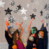 Cheerland Glitter Black Silver Party Decorations Star Garlands Starry Night Streamers Hanging Stars Birthday Twinkle Little Star Moon Decorations ...