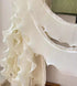 5 Yards Beaded Ruffled Organza Lace Mirror Decoration Bouquet Lace Curtains Home Fabric Lace...
