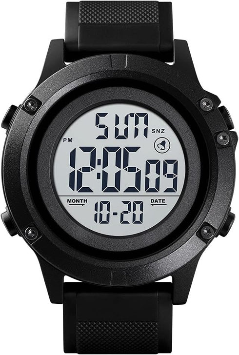 Men's Digital Sports Watch Large Face Military Waterproof Watches for Men with Stopwatch Alarm...