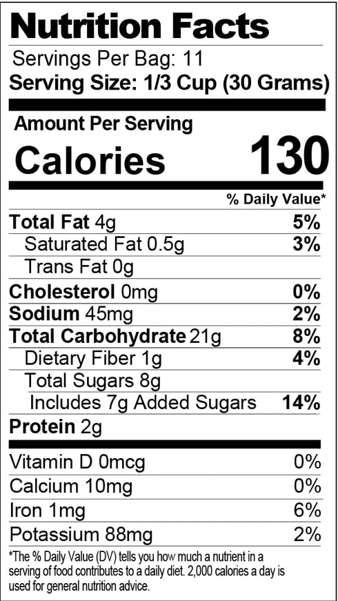 Safe + Fair Honeycrisp Apple Pie Granola – Gluten-Free, Vegan & Plant-Based Snack with Real Honeycrisp Apples, Whole Grains, Non-GMO, Kosher, No P...