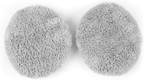 Replacement Pads for Window Cleaning Robot, Compatible with Model X5 X6 X7 X8 HC-09 HC-07 HC-11 HC-18, Washable and Reusable Microfiber Cloth -12p...