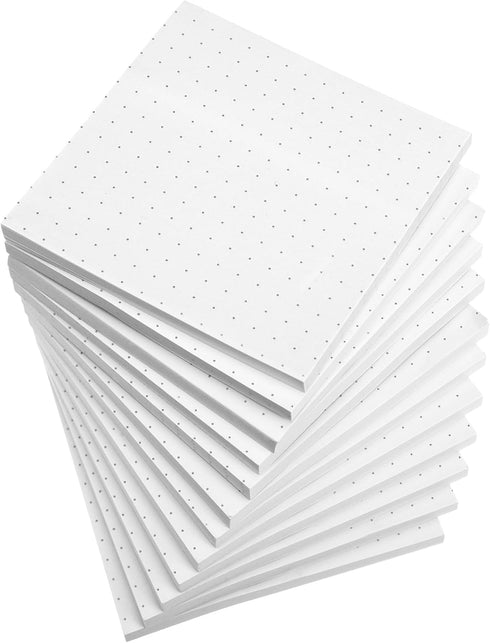 12 Pieces Mini Dotted Sticky Notes 3 x 3 Inch Graph Self Stick Paper Pad Sticky Paper Dot Grid Sticky Notepad for Graphing, Architects, Teachers A...