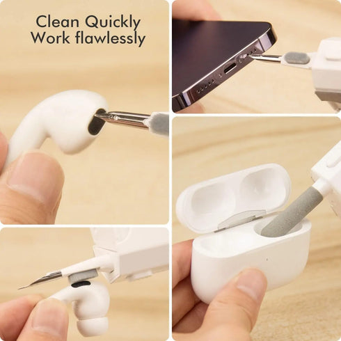 Generic 8 in 1 Multifunctional Electronic Cleaning Kit, Cleaning kit Phone, Keyboard Dust Removal Brush, Laptop, Headphones, Smartphone, Tablet Cl...