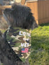 Set of Two Camo Dog Bandanas. One Size fits All, Lightweight, Breathable. Military Veterans, Air Force, Navy, Army, Marines, Pet Accessory, Large ...