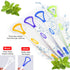 18 Pcs Colorful Tongue Scraper Cleaner for Adults Kids 100% BPA Free Tongue Scraper for Reducing Bad Breath Keeping Oral Health...