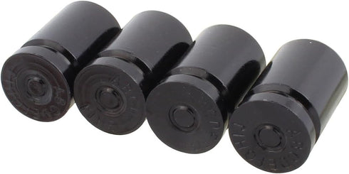 TOMALL Tire Valve Stem Caps Black Bullet Shell for Motorcycles Vans ATV...