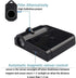 2Pcs Universal Car Door Lights Logo Projector, Auto Door Projection Wireless LED Welcome Courtesy Light, Welcome Ghost Shadow Lamp Vehicle Accesso...