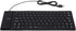 Silicone Folding Keyboard Portable Soft Keyboard Kit, USB Wired Silicone Keyboard for PC 85 Keys Standard Keyboard Light Weight Silent and Soft Fl...
