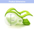 1400B Little Green 3" Tough Stain Brush Tool for Bissell Little-Green Upright & Portable Carpet Cleaners for 1400B 1425 1400W 1400 1844 2290A, Gre...