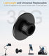 Magnetic Tripod Phone Mount Adapter with 1/4"-20 Hole, Adjustable Phone Holder for Tripod, Selfie Stick, Ring Light, Compatible with Magsafe iPhon...