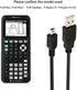 USB Cable Compatible with TI 84 Plus / TI 84 Plus C Silver Edition,TI 89 Titanium, TI Nspire CX / TI Nspire CX CAS Graphing Calculators...
