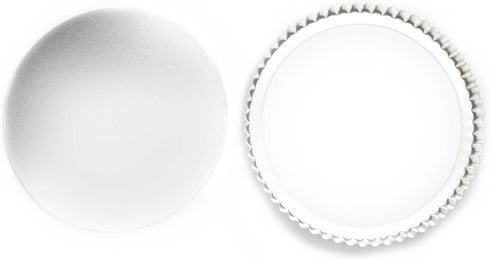 Fox Run Round Tartlet/Quiche Pan with Removable Bottom, Tin-Plated Steel, 9.5-Inch...
