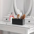 Pencil Pen Holder for Desk, Wooden Office Desk Organizers and Accessories with 4 Slots for Countertop, Makeup Brush Holder Organizer for Bathroom ...