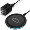 Wireless Charger Samsung Fast Charging Pad for Samsung Galaxy S24/S23 Ultra/S22/S21/Z Flip 5,15W Wireless Charging Station Charger Mat with QC Ada...