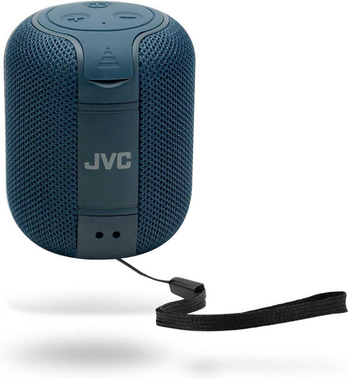 JVC Portable Gumy Wireless Speaker with Surround Sound, Bluetooth 5.3, Lightweight, TWS capability, USB-C, up to 15-Hour Battery Life - SPSG1BTA (...