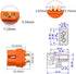 5Pcs XT60i Connector XT60I-F Plug Female with Sheath Housing for RC Lipo Battery FPV Drone Solar Batteries...