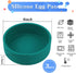 Silicone Air Fryer Egg Pan, Individual Egg Bite Maker Reusable Egg Molds, Microwave Egg Cooker, BPA Free Air Fryer Accessories, Dishwasher Safe, M...