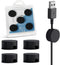 Magnetic Cord Holder Silicone, 5-Pack Magnetic Cable Organizer Electronic Clip Wire Holders for Cords, Cable Management Clips for Nightstand, Offi...