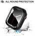 YMHML Waterproof Case Compatible for Apple Watch Series 8 Series 7 45mm with Tempered Glass Screen Protector, Hard PC Full Coverage Touch Sensitiv...