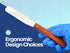 Dental Lab Spatula 8" Straight Set of 3 Plaster Alginate Mixing Stainless Steel with Wooden Handle...
