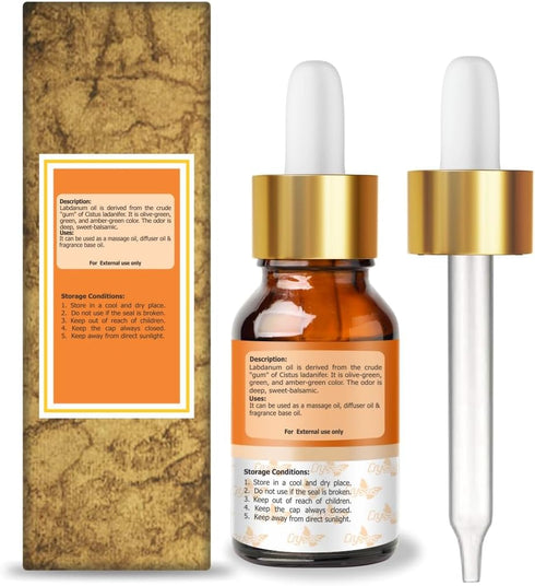 Crysalis Labdanum (Cistus ladanifer) Oil - 1.01 Fl Oz (30ml)...