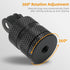 Aluminum 1/4 inch 20 Camera Mount, 360 Degree Rotation Tripod Mount Adapter Compatible with GoPro Hero 12 Black, Hero 11/10/9/8/7/6 Black,DJI Acti...
