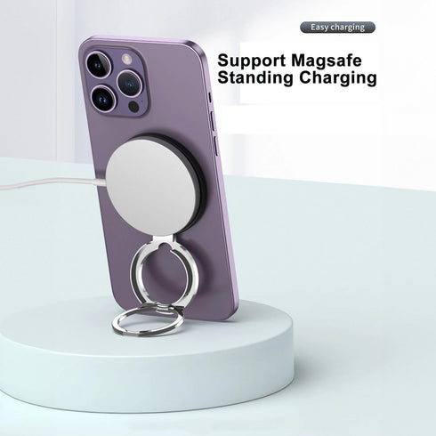 AnHome Magnetic Phone Ring Holder for MagSafe Kickstand, Magnet Finger Loop Grip Stand Holders, Compatible with iPhone 15 14 Plus 13 12 Pro, Pro M...