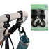 Stroller Hooks, Babyfond 2 Pack of Multifunctional Hooks, 360-degree Rotating Firm Non-Slip Stroller Hook for Buggy, Baby Carrier, Bike Bicycle, C...
