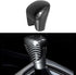 ABS Automobile Shift Knob Cover Carbon Fiber Decorative Cover Fit for Honda Civic 2022 2023, Honda CRV HRV 2023, Honda Accord 2018-2023 All-Inclus...